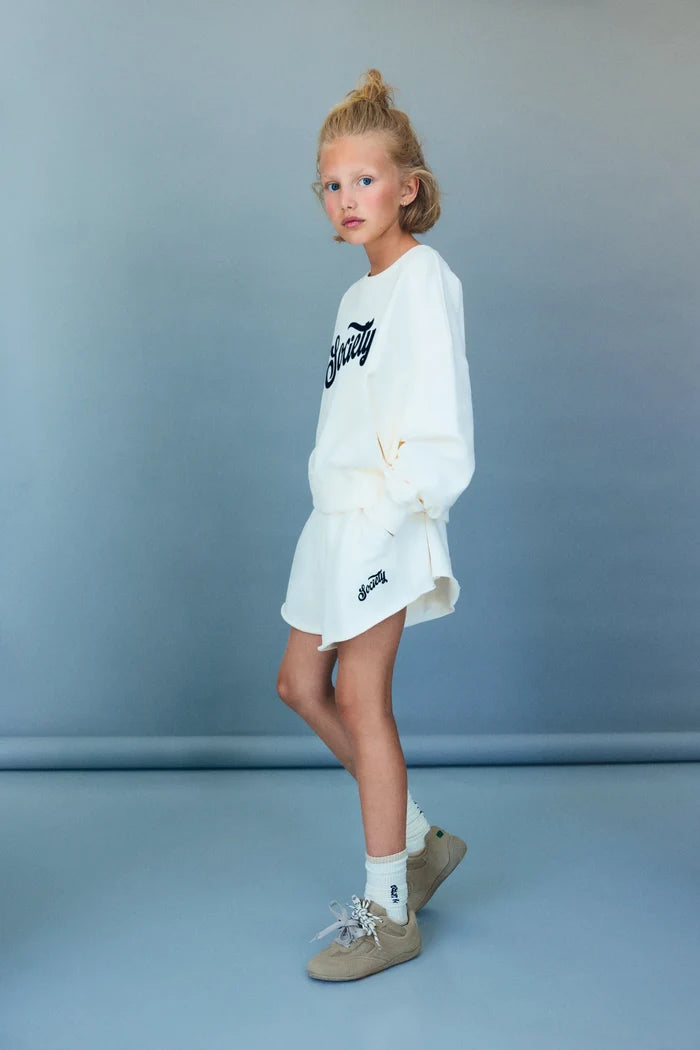 The New Society Mazus Teen Short Ecru