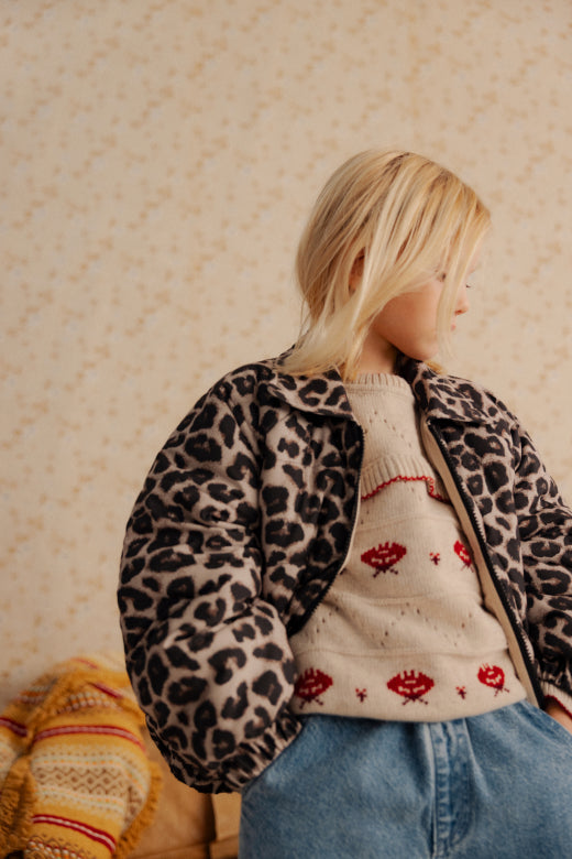 The New Society Moosie Leopard Jacket