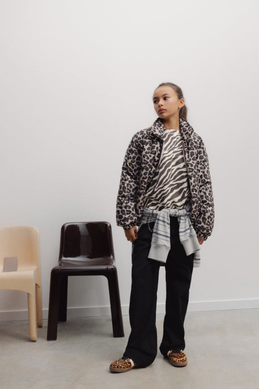 The New Society Moosie Leopard Jacket