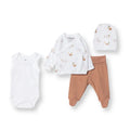 Tiffany Newborn Boy Premature Baby Set - Ecru Ecru - ebebek