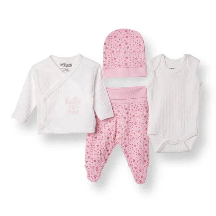 Tiffany Newborn Premature Set - Ecru Ecru - ebebek