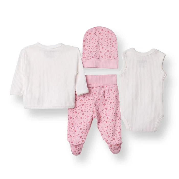 Tiffany Newborn Premature Set - Ecru Ecru - ebebek
