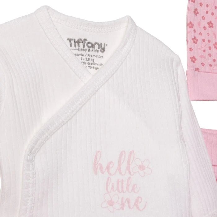 Tiffany Newborn Premature Set - Ecru Ecru - ebebek