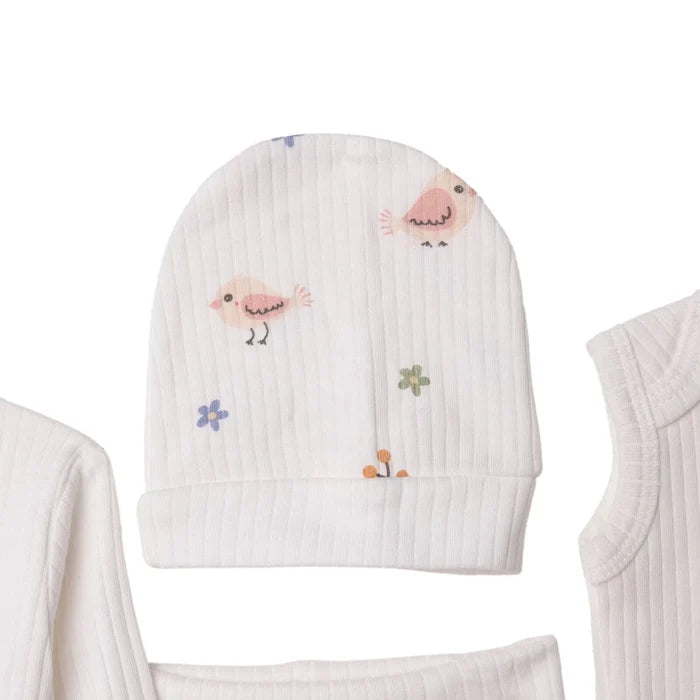 Tiffany Newborn Premature Set - Ecru Ecru - ebebek