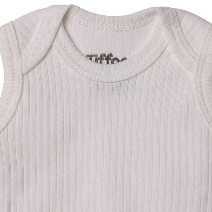 Tiffany Boys Premature Baby Set Animal with Poppers Envelope Neck Long Leg Long Sleeve - Ecru Ecru - ebebek