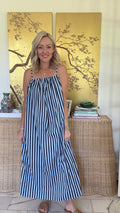 Tilly Stripe Midi Dress