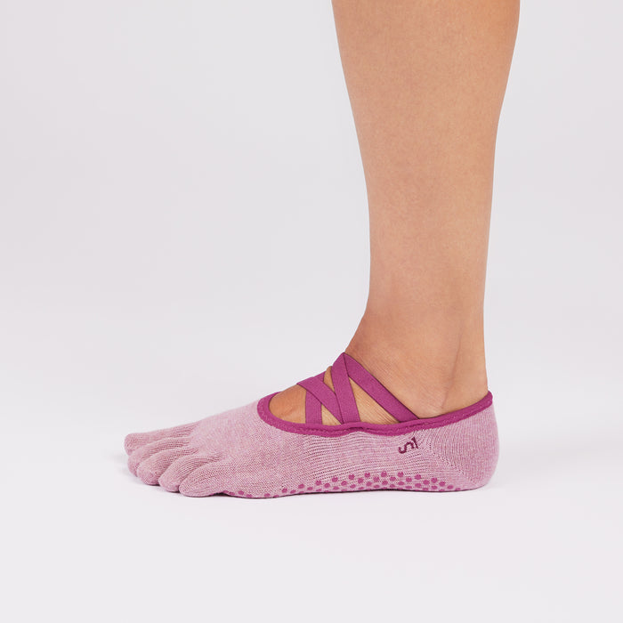 TOESOX Full Toe Elle - Wineberry Heather