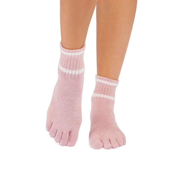 TOESOX Full Toe Melody - Camellia Heather