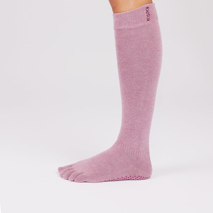 TOESOX Full Toe Scrunch - Wineberry Heather