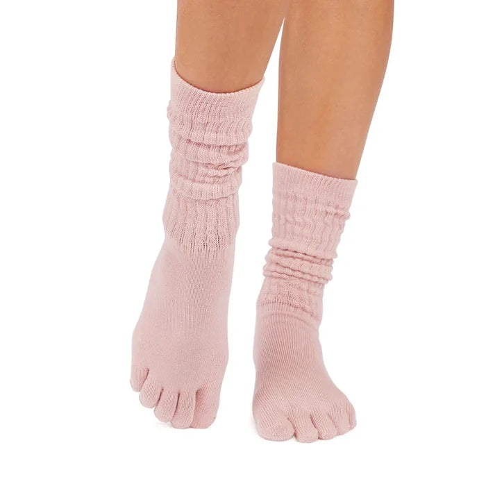 TOESOX Full Toe Slouch - Petal