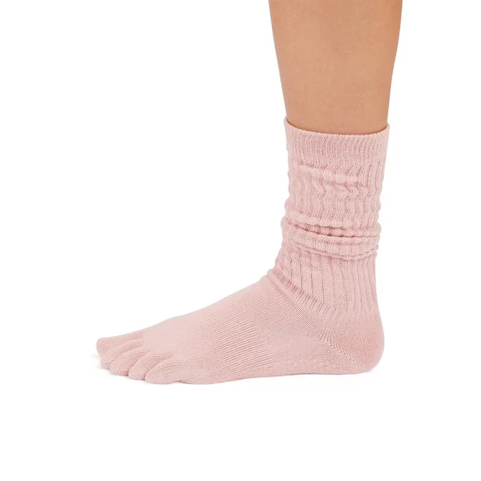 TOESOX Full Toe Slouch - Petal