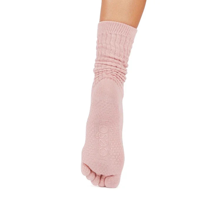 TOESOX Full Toe Slouch - Petal