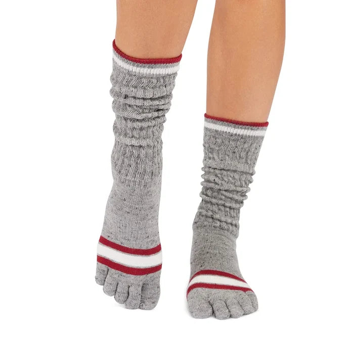 TOESOX Full Toe Slouch - Snowdrift