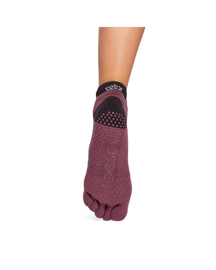 TOESOX Full Toe Ultra Fine Knit Low Rise - Love Hard