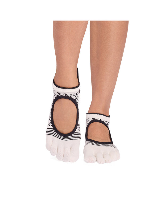 TOESOX Grip Full Toe Bellarina Tec - Bone