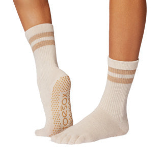TOESOX Grip Full Toe Crew - Reflect