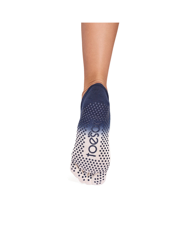 TOESOX Grip Full Toe Elle - Indigo Ombre