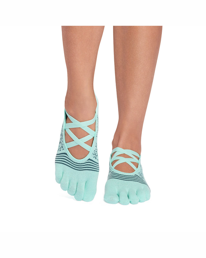 TOESOX Grip Full Toe Elle Tec - Aquamarine