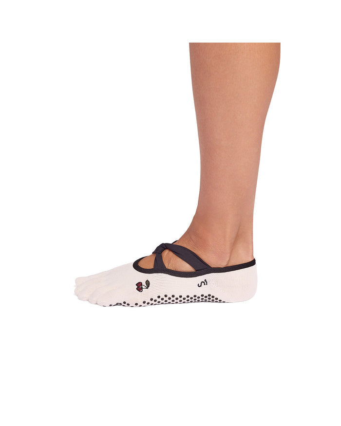 TOESOX Grip Full Toe Ivy - Ivory