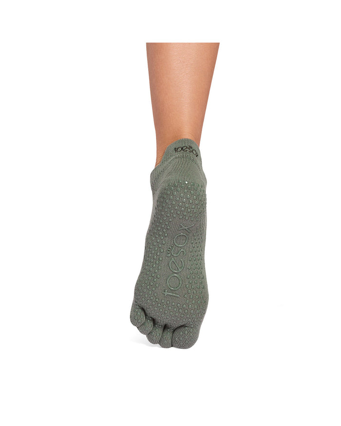 TOESOX Grip Full Toe Low Rise - Ivy Field