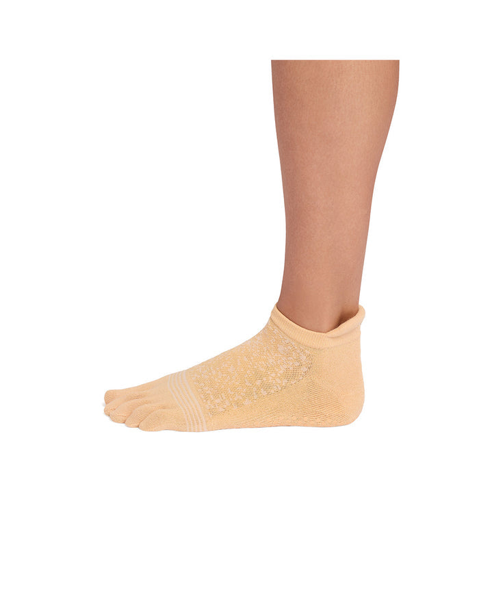 TOESOX Grip Full Toe Low Rise Tec - Golden