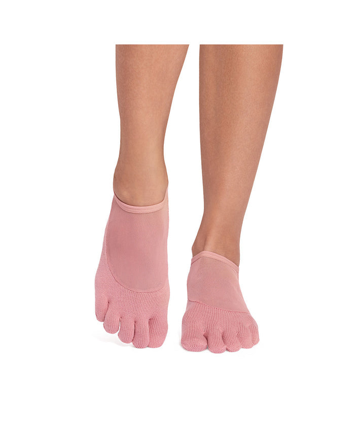 TOESOX Grip Full Toe Luna - Soft Red