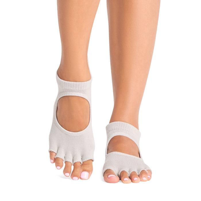 TOESOX Grip Half Toe Bellarina - Dove