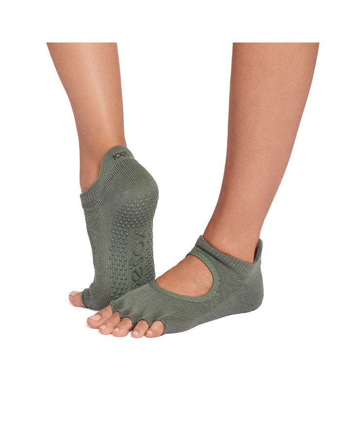 TOESOX Grip Half Toe Bellarina - Ivy Field