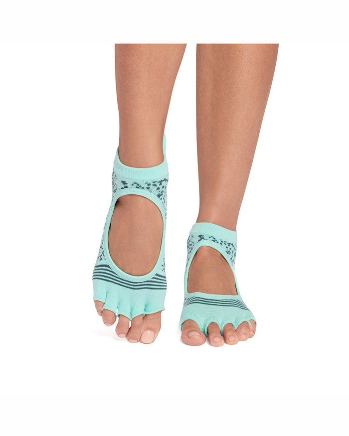 TOESOX Grip Half Toe Bellarina Tec - Aquamarine