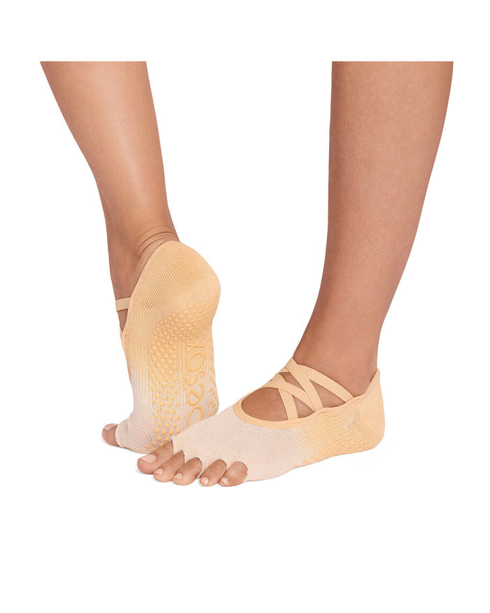 TOESOX Grip Half Toe Elle - Golden Ombre