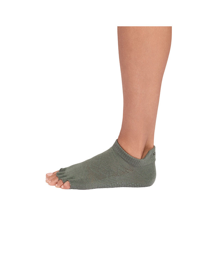 TOESOX Grip Half Toe Low Rise - Ivy Field