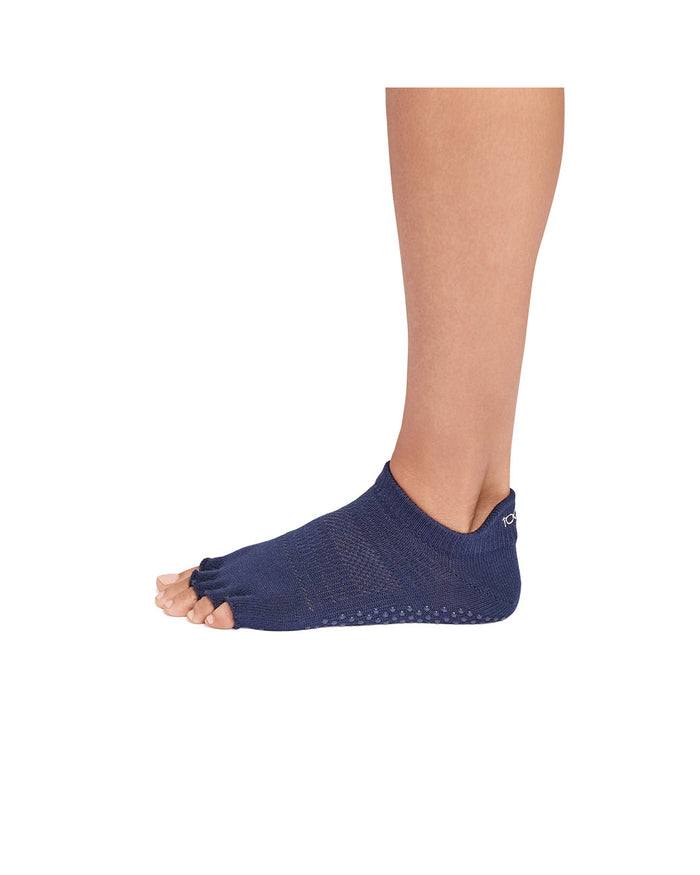 TOESOX Grip Half Toe Low Rise - Soul Blue