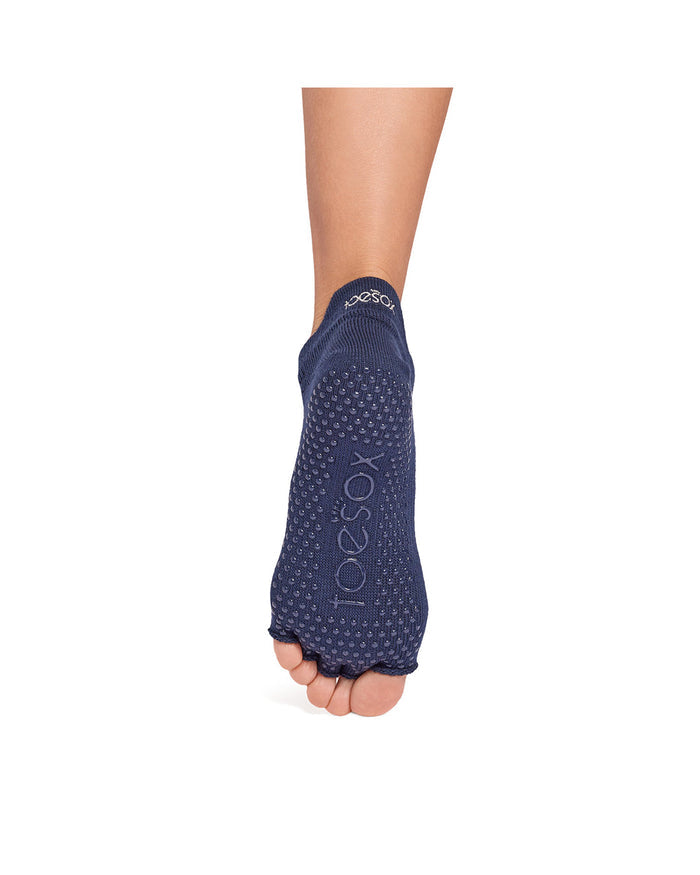 TOESOX Grip Half Toe Low Rise - Soul Blue