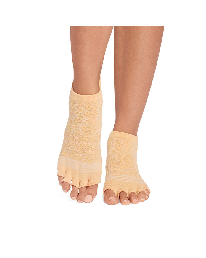 TOESOX Grip Half Toe Low Rise Tec - Golden