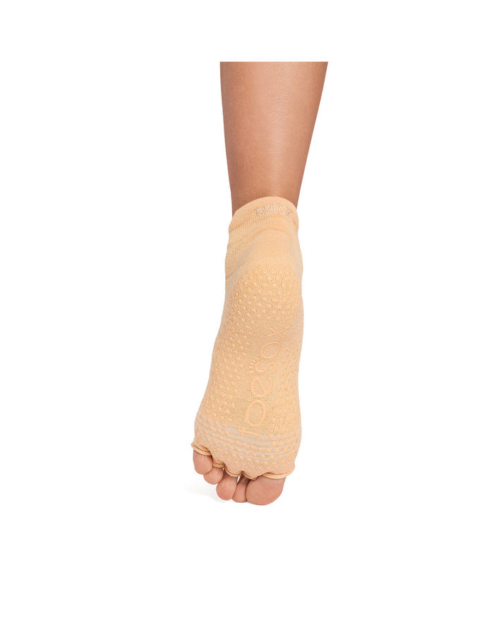 TOESOX Grip Half Toe Low Rise Tec - Golden