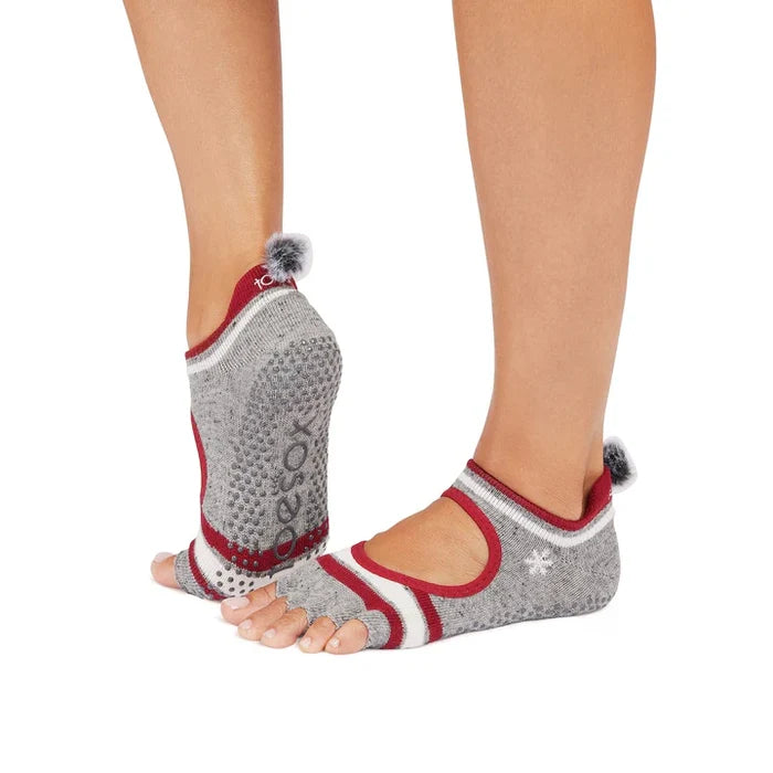 TOESOX Half Toe Bellarina - Snowdrift