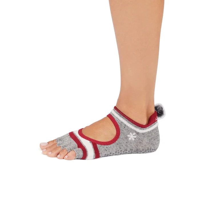 TOESOX Half Toe Bellarina - Snowdrift