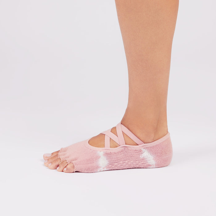 TOESOX Half Toe Elle - Petal Tie Dye Stripe