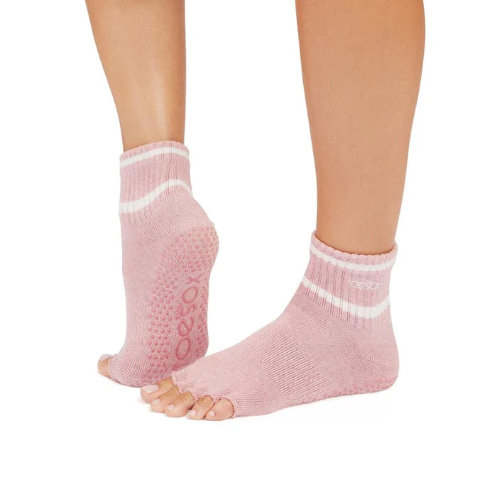 TOESOX Half Toe Melody - Camellia Heather
