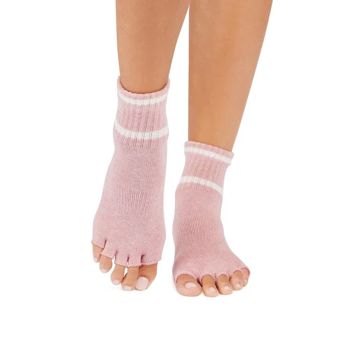 TOESOX Half Toe Melody - Camellia Heather