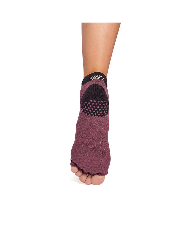 TOESOX Half Toe Ultra Fine Knit Low Rise - Love Hard