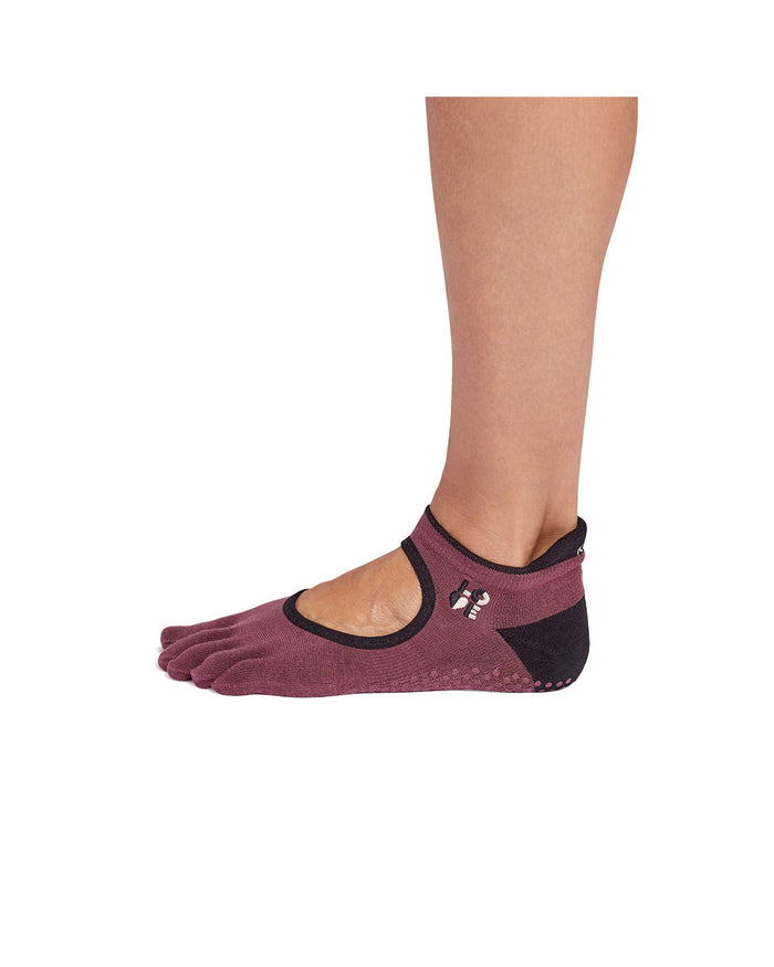 TOESOX Ultra Fine Knit Bellarina Full Toe - Love Hard