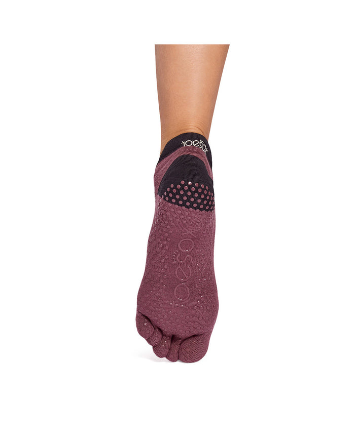 TOESOX Ultra Fine Knit Bellarina Full Toe - Love Hard