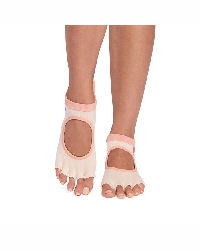 TOESOX Ultra Fine Knit Bellarina Half Toe - Summer Love