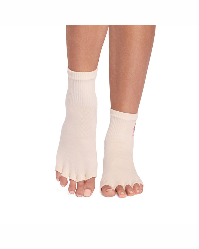 TOESOX Ultra Fine Knit Melody Half Toe - Summer Love