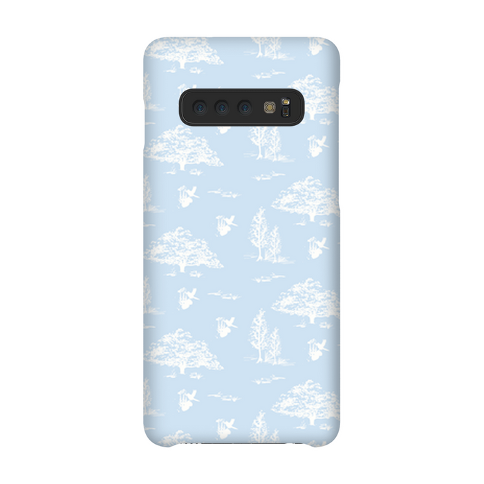 Toile Reverse Blue Phone Case