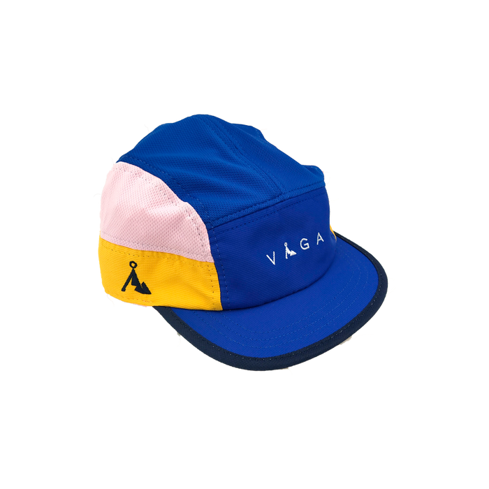 VAGA Club Cap - Royal Blue/Bright Yellow/Pale Pink/Navy Blue