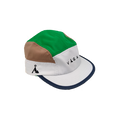 VAGA Club Cap - White/Camel/Lime Green/Navy Blue