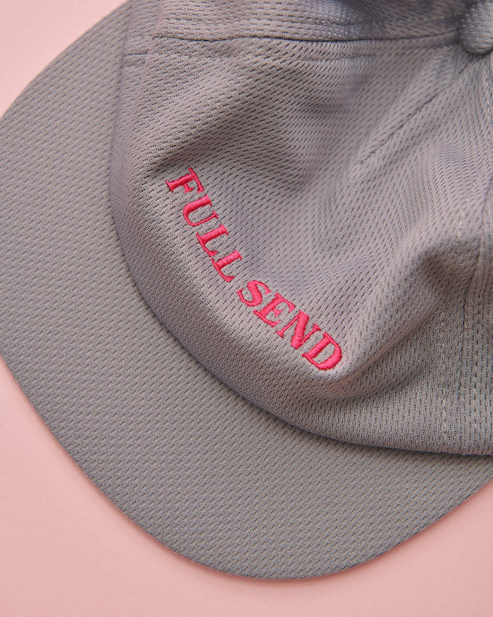VAGA EP Cap - Mid Grey/Poster Pink