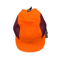 VAGA Feather Racing Cap - Neon Orange/Plum